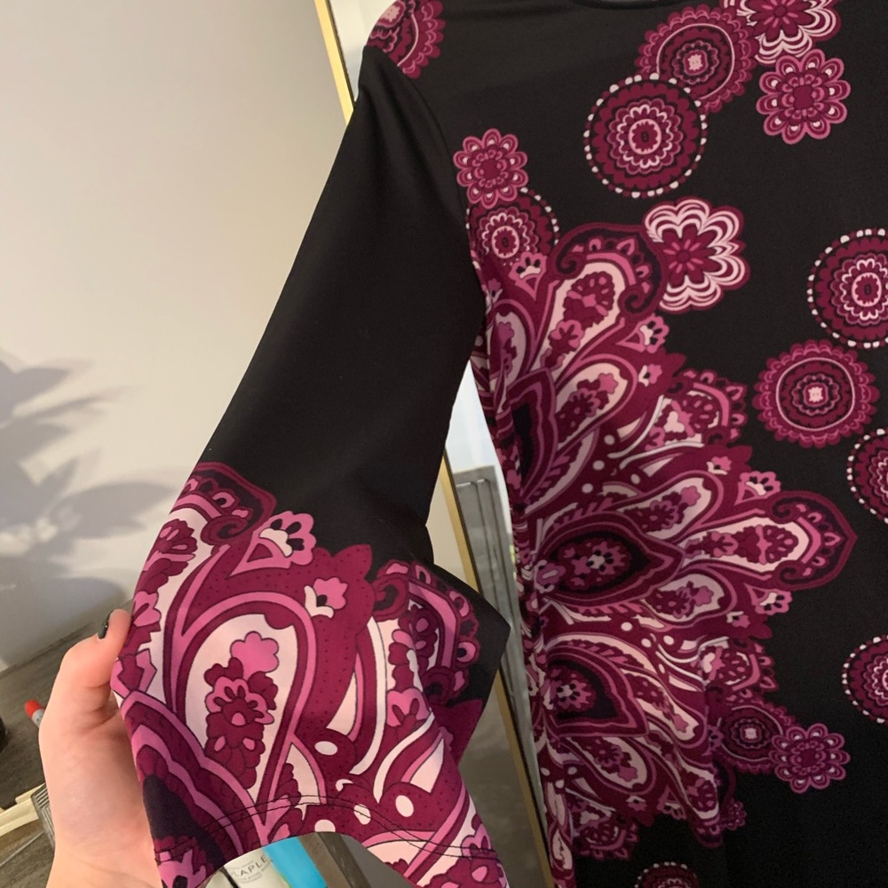 NWOT Printed Dress - Picture 2 of 5
